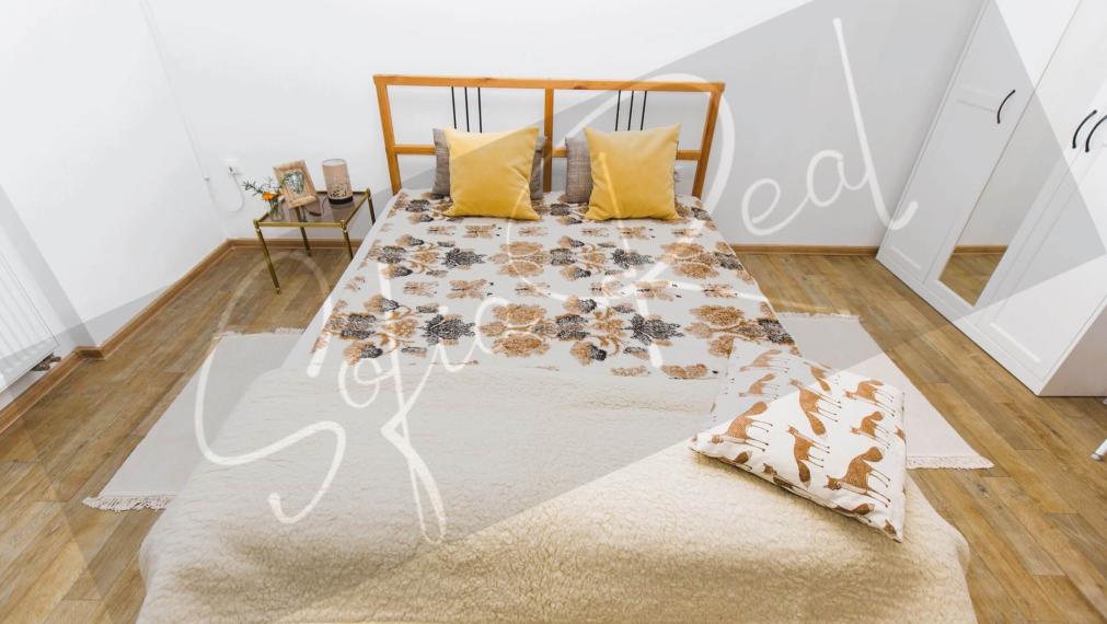 PRENÁJOM: svetlý byt (2x spálňa); parking v cene; Krasňany