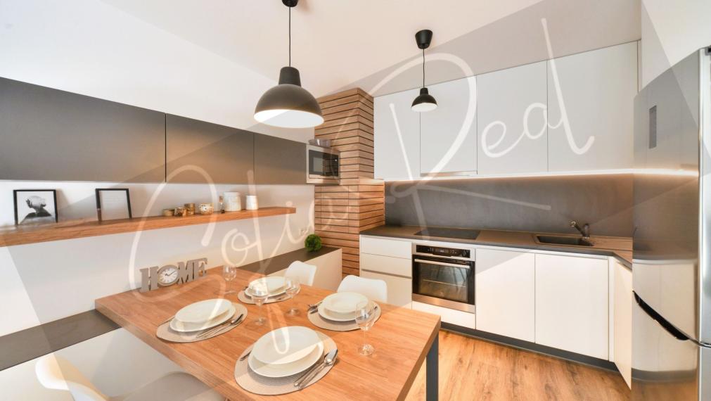 PRENÁJOM: moderná a štýlová 2-izbová novostavba; parking; Račianska ulica (Nové Mesto)