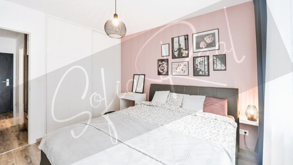 PRENÁJOM: moderná a štýlová 2-izbová novostavba; parking; Račianska ulica (Nové Mesto)