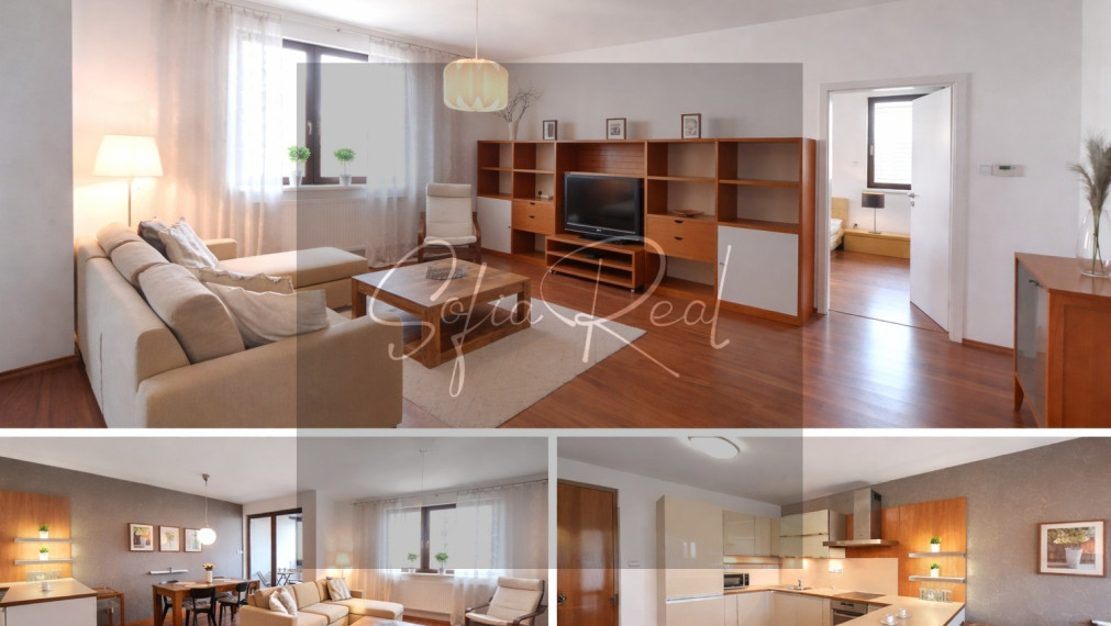 PRENÁJOM - rezervované: vzdušný 4i byt 125 m² + garáž + 2 loggie | Ružinov | Astrová ul.