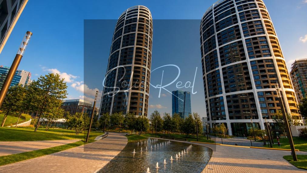 PRENÁJOM: 2i byt v SKY PARK | výhľad na Bratislavský hrad | parkovanie