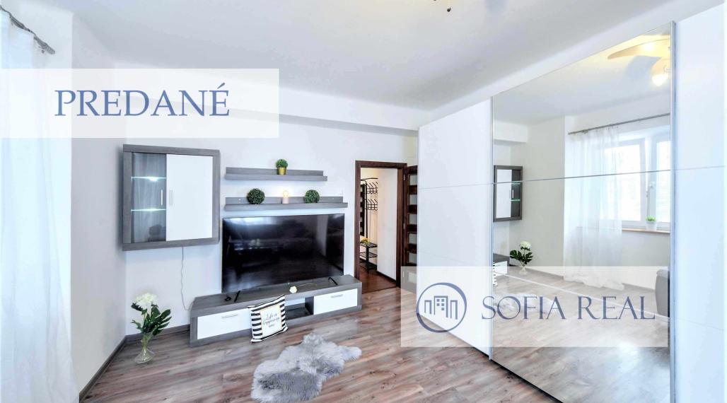 PREDANÉ: Tehlový 1-izbový byt, širšie centrum, Legionárska ul., Nové Mesto