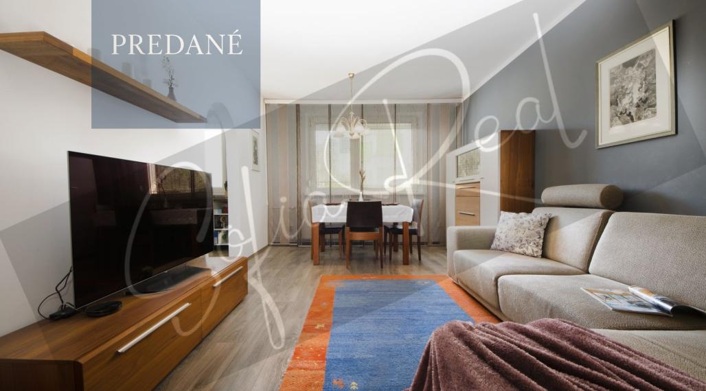 PREDANÉ: Priestranný, svetlý 4-izbový byt, LOGGIA, Závadská ul., lokalita Rača