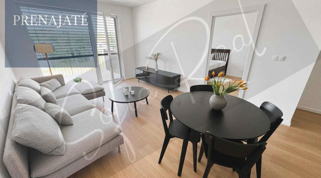 PRENAJATÉ: úplne nový 2-izbový byt v tichej časti Stupavy; Pri majeri