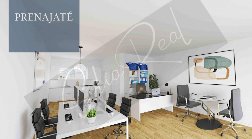 PRENAJATÉ: moderný obchodný/kancelársky priestor na prenájom – Ivanka pri Dunaji