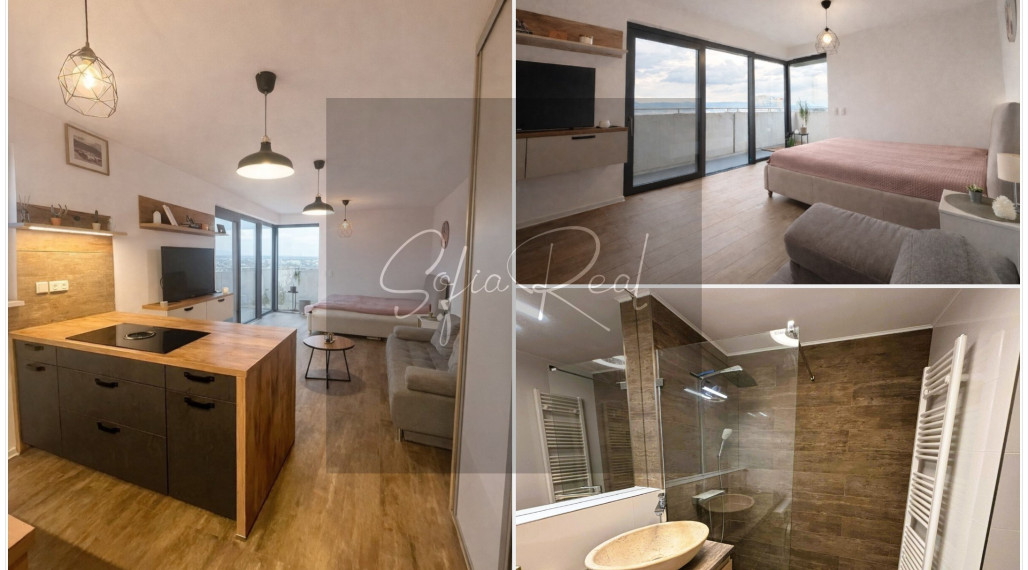 PREDAJ: 1-izbový apartmán; loggia; výhľad na mesto – Tehelné pole, Bajkalská