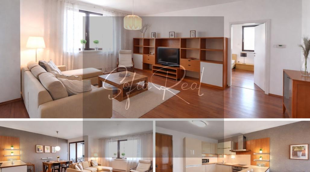 PRENÁJOM: vzdušný 4i byt 125 m² + garáž + 2 loggie | Ružinov | Astrová ul.