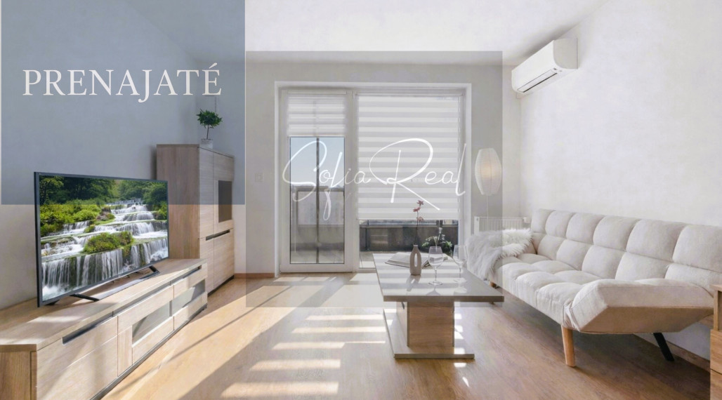 PRENAJATÉ: 2-izbová novostavba | parkovanie | klimatizácia | širšie centrum | Račianska ul.