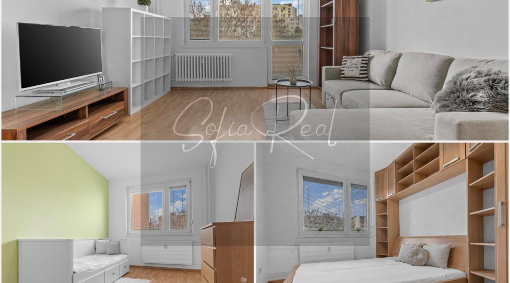 PREDAJ: 3i byt + loggia | kvalitná lokalita Ružinova - Nivy