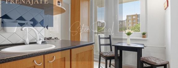 PRENAJATÉ: svetlý 1i byt | loggia | VOĽNÝ | Karlova Ves
