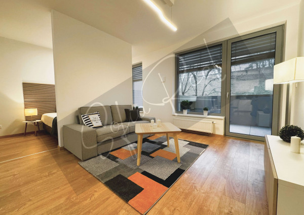 REZERVOVANÉ - PRENÁJOM / 3D: moderná 1,5-izbová novostavba; parking; loggia; Dúbravka