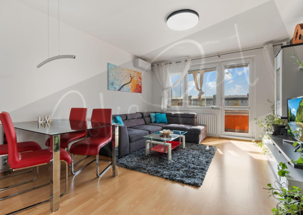 PRENÁJOM: svetlý 3-izbový byt; samostatné izby; Petržalka - Znievska ul.