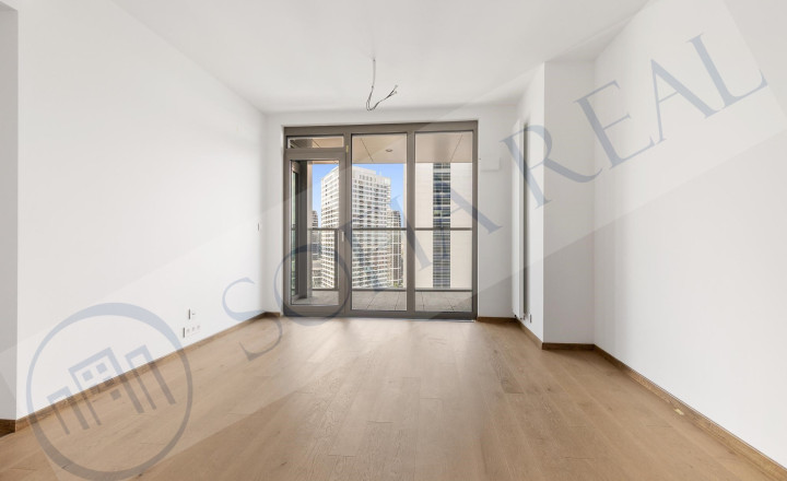 PREDAJ - EUROVEA TOWER: 2-izbový apartmán; parkovanie; loggia; Staré Mesto - fotografia 3
