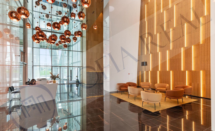 PREDAJ - EUROVEA TOWER: 2-izbový apartmán; parkovanie; loggia; Staré Mesto - fotografia 10