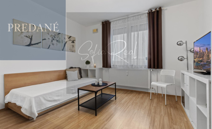 PREDANÉ: garsónka | výborná lokalita Nivy | Ružinov