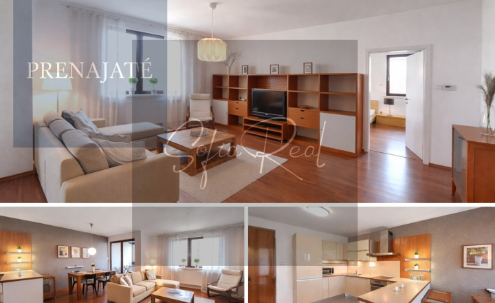 PRENAJATÉ: vzdušný 4i byt 125 m² + garáž + 2 loggie | Ružinov | Astrová ul.
