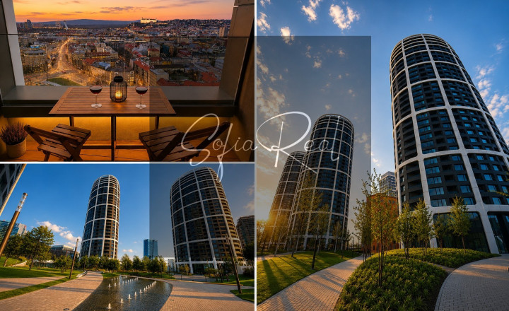 REZERVOVANÉ: 2i byt | SKY PARK | parking | výhľad na mesto